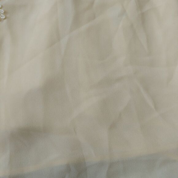 WAYF Posie Yellow Lace Trim Sleeveless Strappy V-Neck Camisole Tank Top Medium - Picture 11 of 14